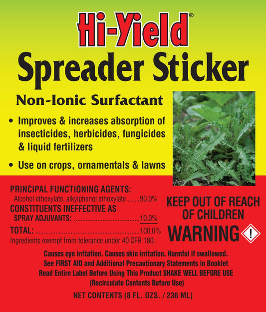 Hi-Yield 32005 Spreader Sticker, 8oz