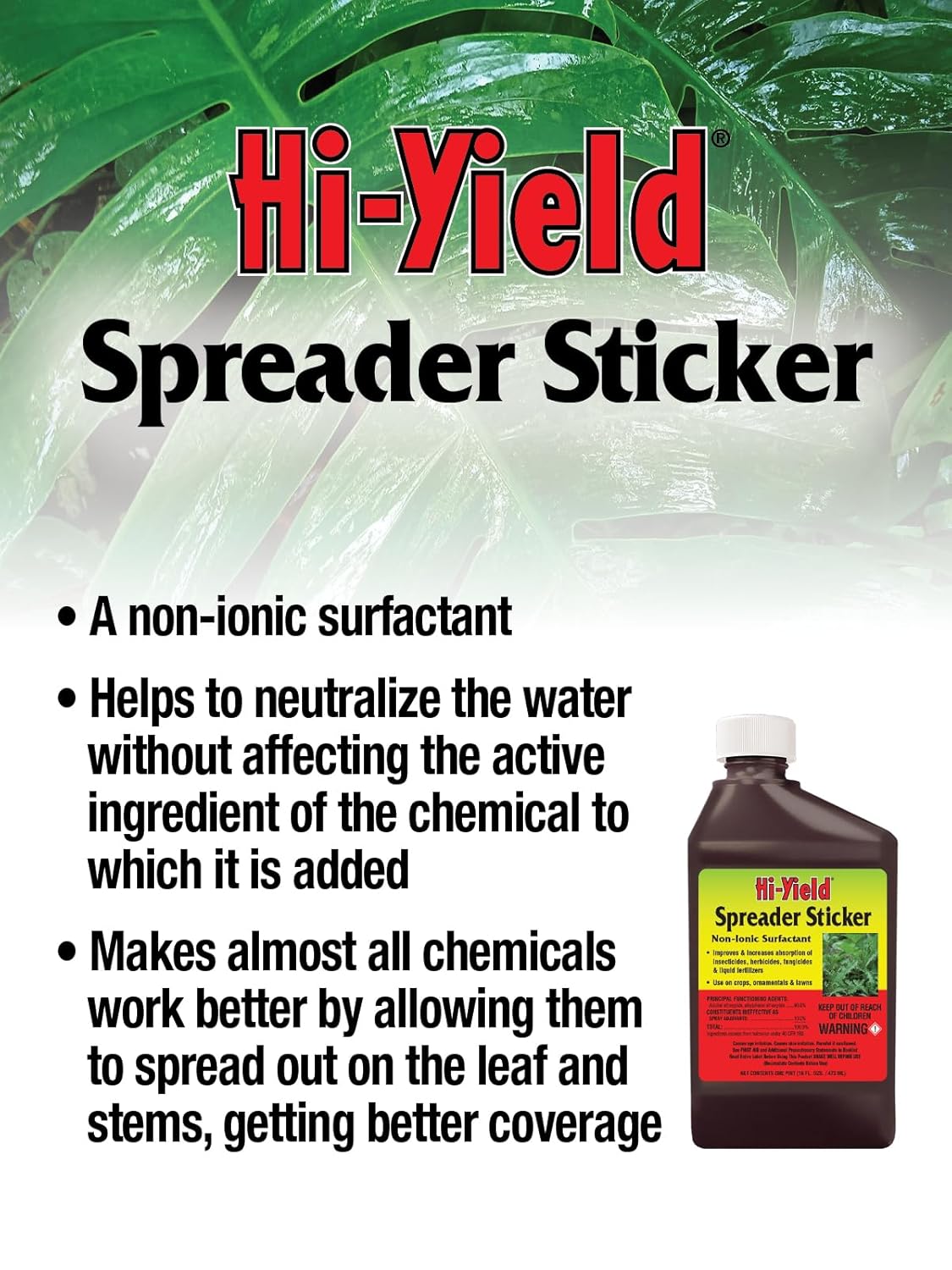 Hi-Yield 32005 Spreader Sticker, 8oz